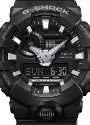 Оригінальний годинник casio g-shock original ga-700-1ber2 фото