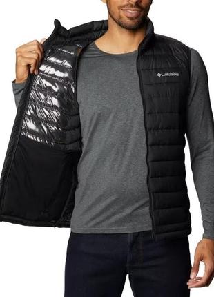 Оригінальний жилет columbia powder lite vest - black (1748031010)5 фото