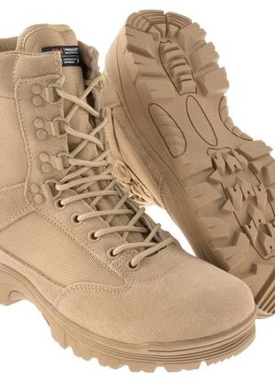 Оригінальні тактичні черевики mil-tec tactical boots - khaki (...