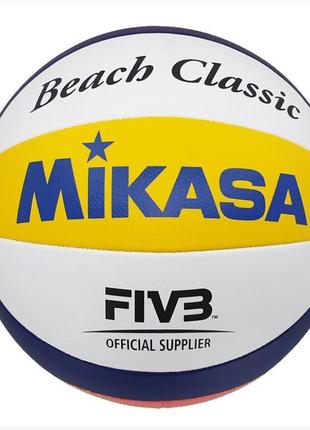 Оригінальний пляжний волейбольний м"яч mikasa beach pro bv550c...