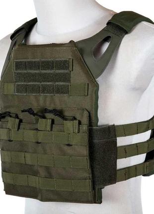 Тактичний жилет specna arms jump plate carrier - olive (spe-18...