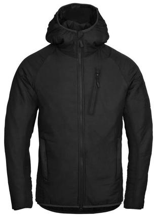 Оригінальна тактична куртка helikon wolfhound hoodie - black2 фото
