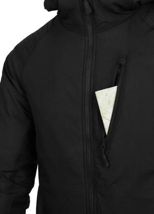 Оригінальна тактична куртка helikon wolfhound hoodie - black9 фото