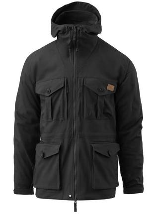 Оригінальна тактична куртка helikon sas smock jacket - black