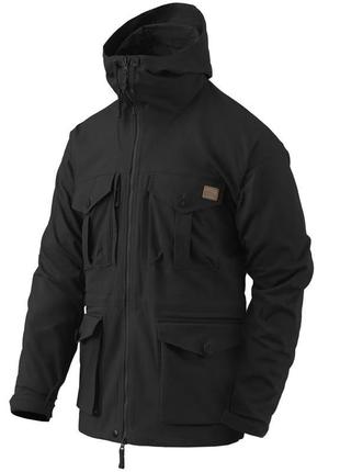 Оригінальна тактична куртка helikon sas smock jacket - black2 фото