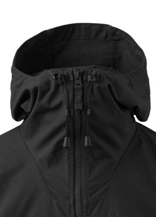 Оригінальна тактична куртка helikon sas smock jacket - black6 фото