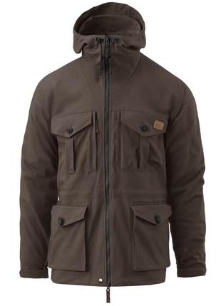 Оригінальна тактична куртка helikon sas smock jacket - earth b...