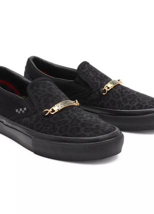 Оригінальні сліпони vans skate slip-on (vn0a5fca9cy)