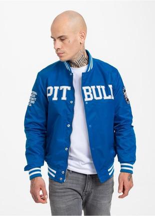 Оригінальна чоловіча куртка pit bull tyrian (tyrian blue)