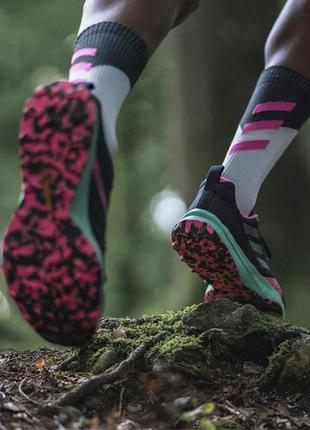 Оригінальні чоловічі кросівки adidas terrex speed flow trail r...3 фото