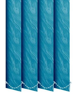 Вертикальные жалюзи sandra 89 мм голубой высота 2300 мм