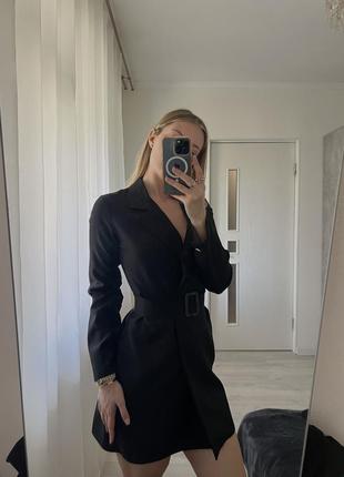 Черное платье- пиджак3 фото