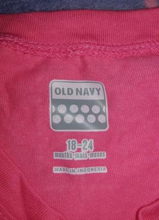 Футболка с длинным рукавом old navy 18-24m3 фото