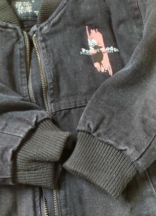 Бомбер куртка катонова 104-1105 фото