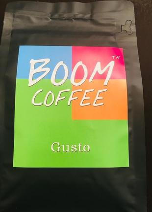 Boomcoffee кава в зернах (gusto 30/70) — вага 250 г