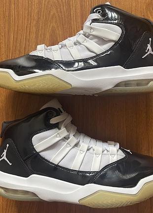 Мужские кожаные кроссовки jordan max aura