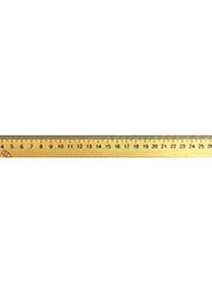 Лінійка деревяна 30 см (шовкографія) 103009 тм mizar