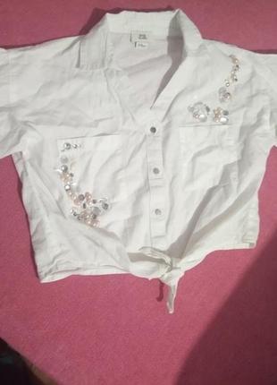 Блуза на девочку 7-8 лет2 фото
