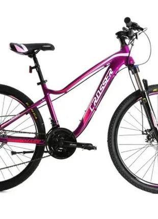 Велосипед crosser 24″ p6-2  рама 13, пурпурний purple