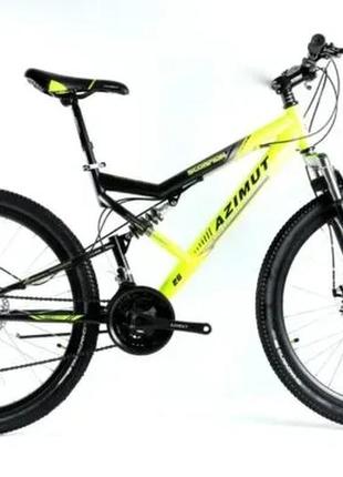 Велосипед azimut 29″ scorpion gfrd рама 19, черно-желтый black-yellow