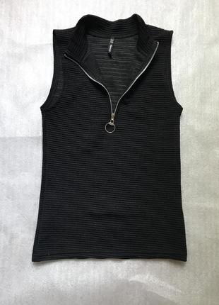 Майка на застібці блискавці жіноча