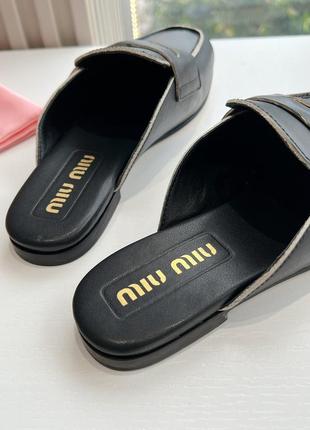 Мюли в стиле miumiu9 фото