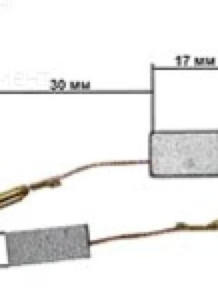 Щітки для електроінструменту 5*10*17 g12 kosa