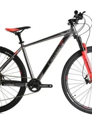Велосипед crosser solo 27.5″ рама 18 (1*12) ltwoo+shimanо, червоний red