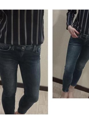 Pepe jeans джинсы с молнией1 фото