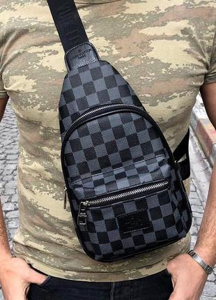 Крута нагрудна сумка louis vuitton