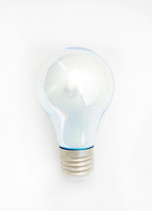 Декоративна світлодіодна лампочка 3d феєрверк a60, е27, діодна...3 фото