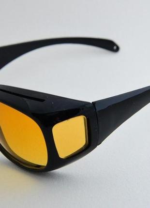 Антиблікові окуляри для водіїв, hd vision wrap arounds, поляри...7 фото