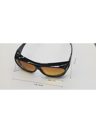 Антиблікові окуляри для водіїв, hd vision wrap arounds, поляри...8 фото
