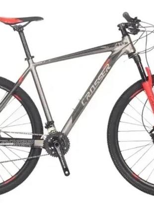 Велосипед crosser 29″ solo рама 21 (1*12) ltwoo+shimano, красный red