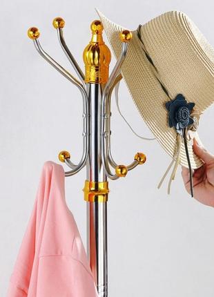 Підлогова вішалка-стійка для верхнього одягу "coat rack" в кор...2 фото