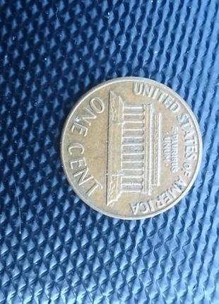 Монета one cent 1969 року