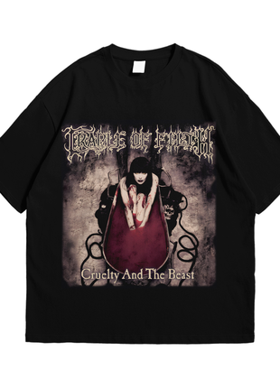 Футболка cradle of filth black metal мерч1 фото