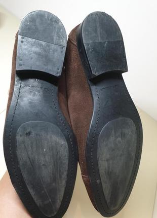 Туфли zara man натуральная замша 41в состоянии новых6 фото