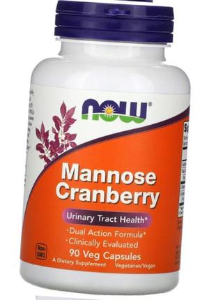 Маноза і журавлина now mannose cranberry 90 veg caps