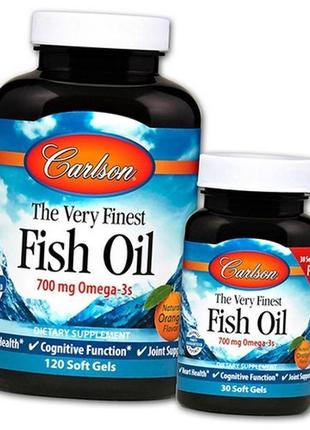 Жирні кислоти омега 3 carlson labs the very finest fish oil 20...1 фото