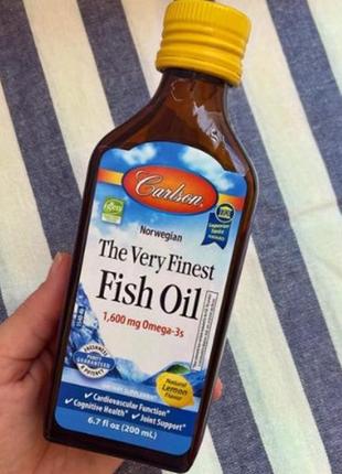 Омега 3 carlson labs the veryfinest fish oil 800 mg omega 200 ...4 фото