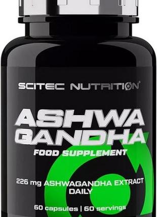 Ашваганда scitec nutrition ashwagandha 60 caps