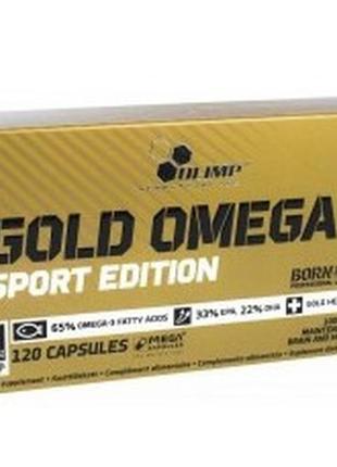 Омега-3 olimp omega-3 sport 120 кап жирні кислоти