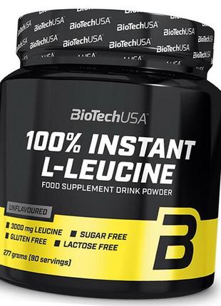 Лейцин biotech 100% instant l-leucine 277 g