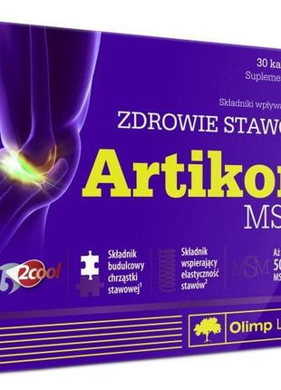 Для суглобів і зв'язок artikon msm 30 caps топ продажів