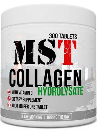 Колаген mst collagen hydrolysate 300 таб3 фото