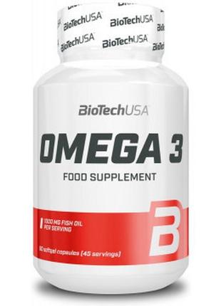 Омега-3 biotech natural omega 3 90 капс