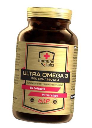 Омега-3 жирні кислоти immune labs ultra omega 3 90 капсул