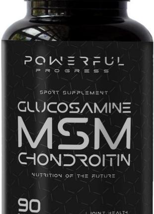 Глюкозамін хондроїтин мсм powerful progress glucosamine-chondr...