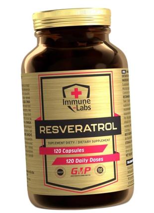 Ресвератрол immune labs resveratrol 120 капсул